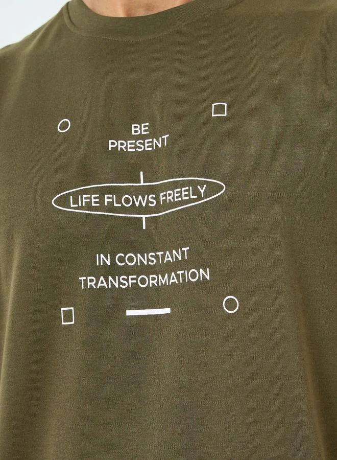 ستايلي اكتيف تيشيرت بلا أكمام بقصة مريحة للرجال